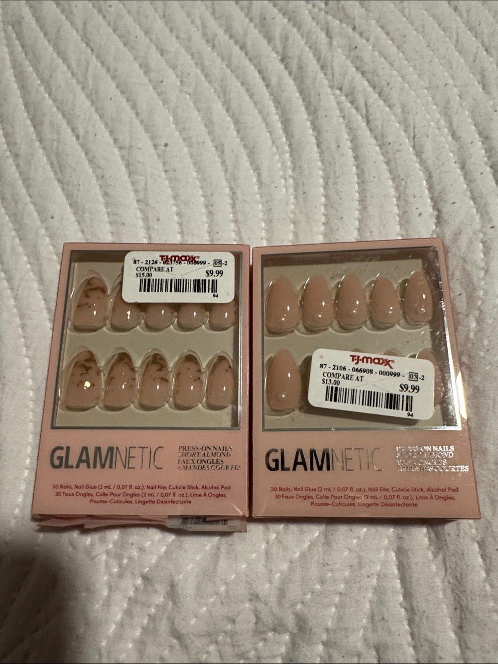 Glamnetic Nude Press-On Nails - Natural Beige Set